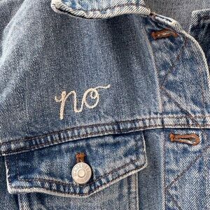 Madewell Chainstitched Denim Jacket